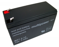 Batterie Multipower MP 7.2-12 12V 7.2Ah AGM Akku Powerfit S312/7 S